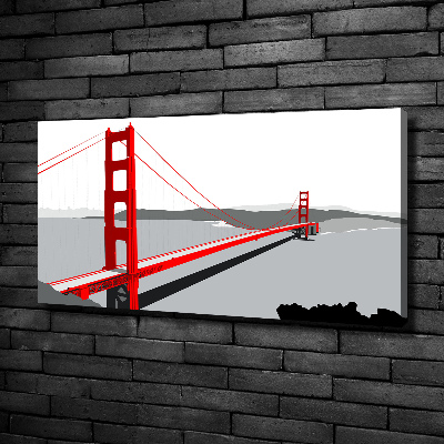 Foto canvas San Francisco-brug