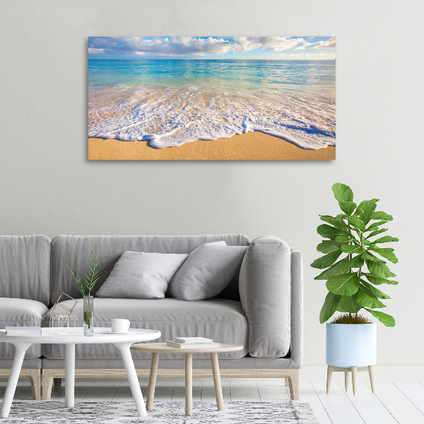 Canvas schilderij Hawaiiaans strand