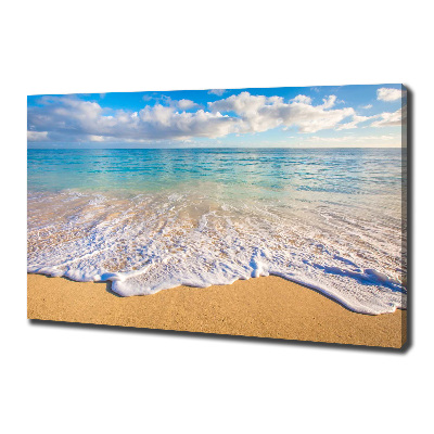 Canvas schilderij Hawaiiaans strand