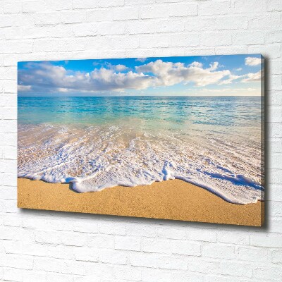 Canvas schilderij Hawaiiaans strand