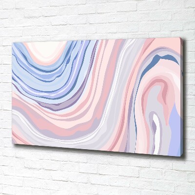 Schilderij op canvas Abstracte golven