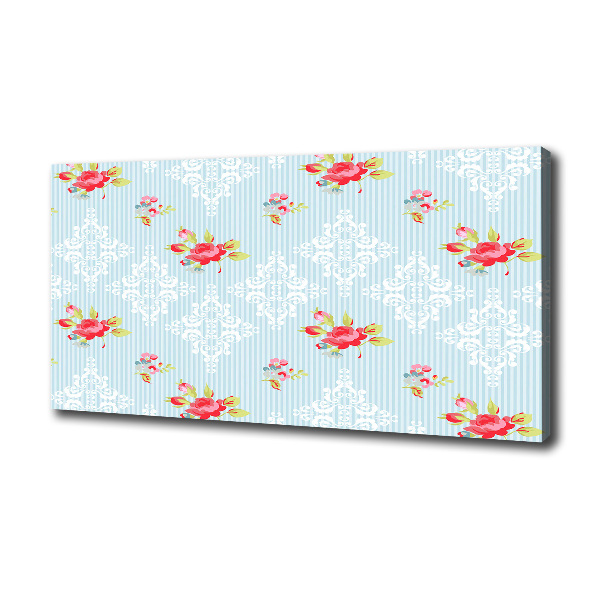 Foto canvas Rozen en versieringen