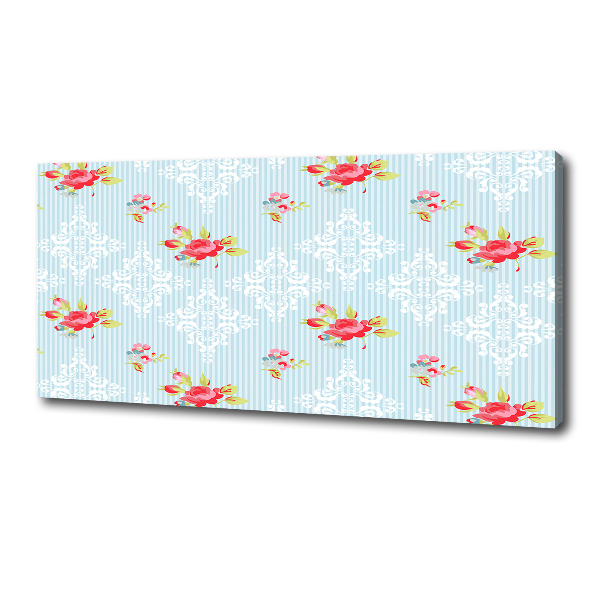 Foto canvas Rozen en versieringen