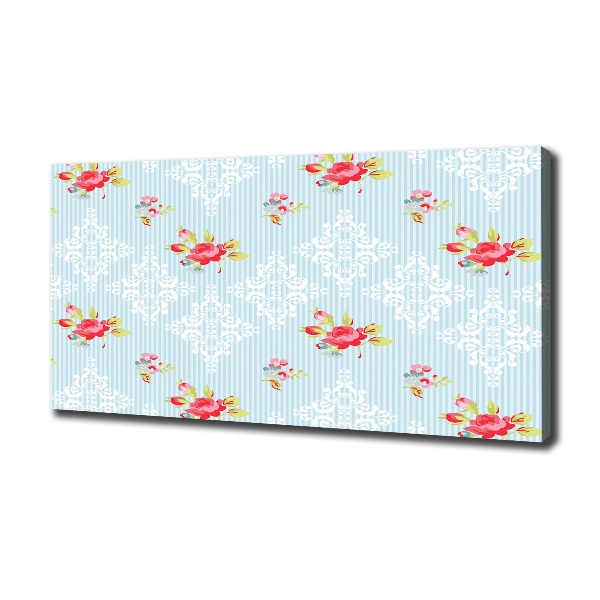 Foto canvas Rozen en versieringen