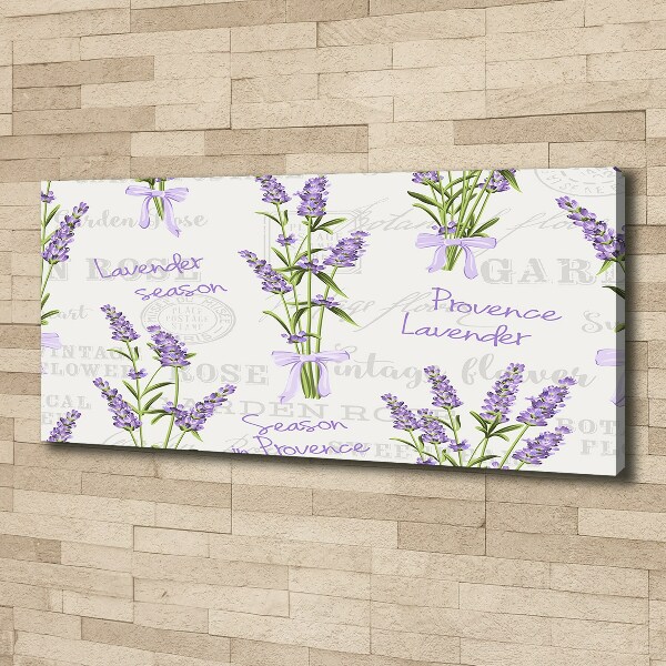 Foto op canvas Lavendel