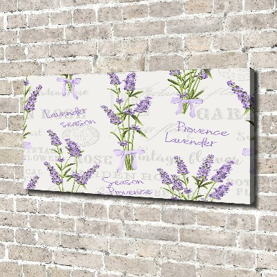 Foto op canvas Lavendel