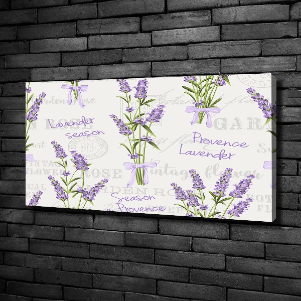 Foto op canvas Lavendel