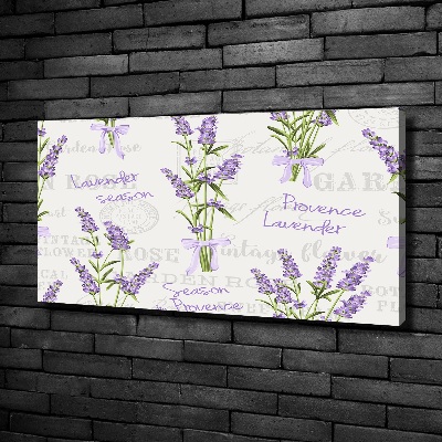 Foto op canvas Lavendel