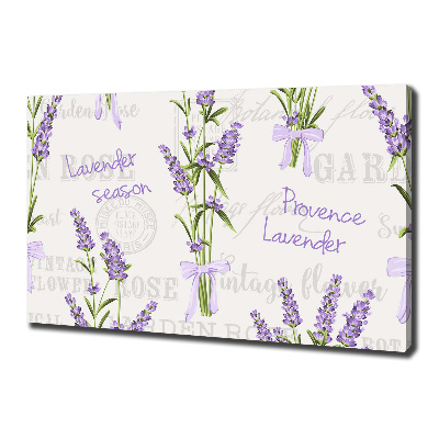 Foto op canvas Lavendel