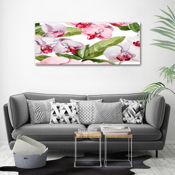 Canvas schilderij Roze orchideeën
