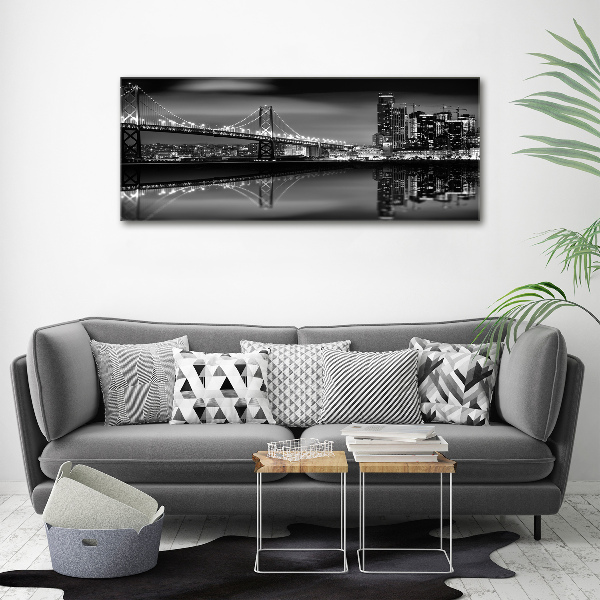 Foto op canvas San Francisco 's nachts