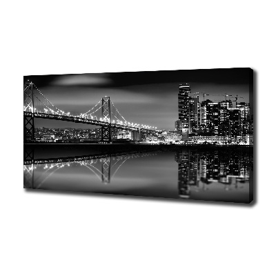 Foto op canvas San Francisco 's nachts