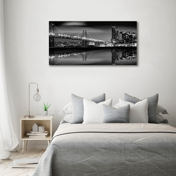 Foto op canvas San Francisco 's nachts