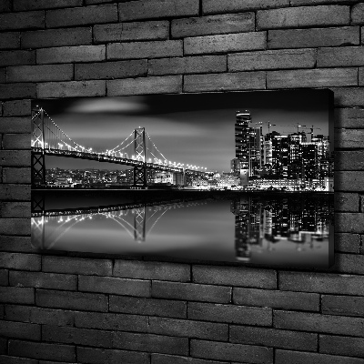 Foto op canvas San Francisco 's nachts