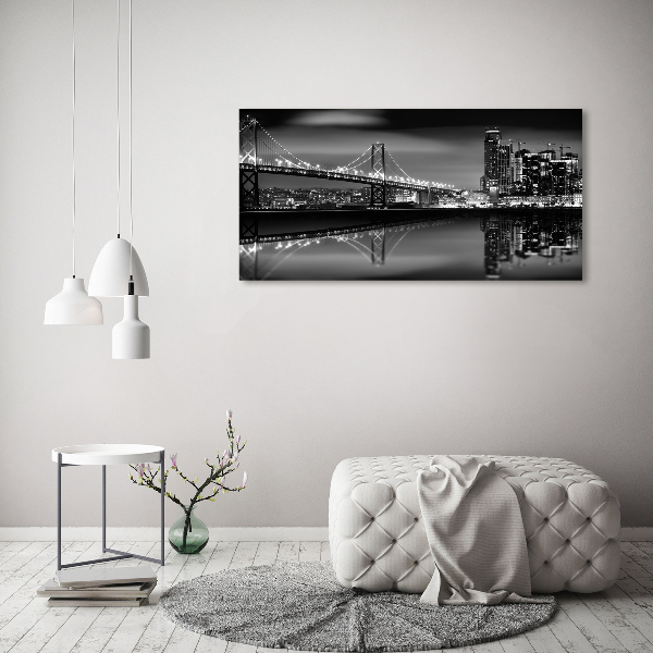 Foto op canvas San Francisco 's nachts