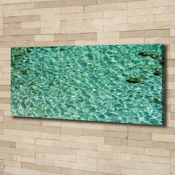 Canvas schilderij Helder water