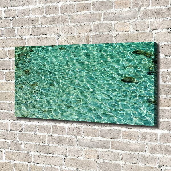Canvas schilderij Helder water