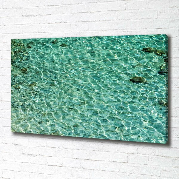 Canvas schilderij Helder water