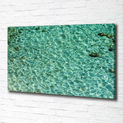 Canvas schilderij Helder water