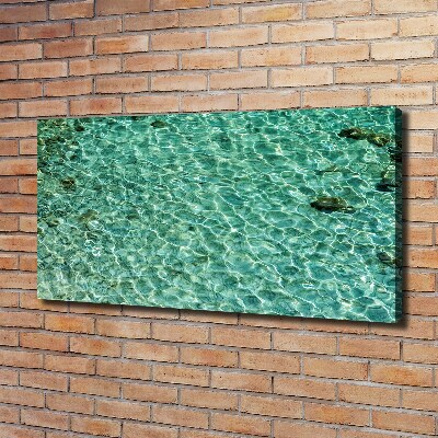 Canvas schilderij Helder water