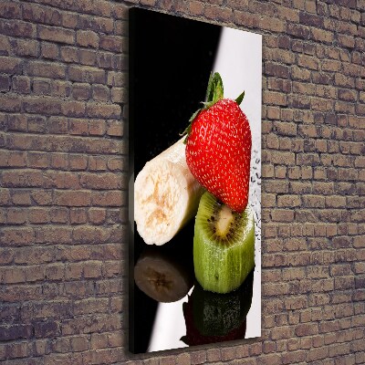 Verticale foto op canvas Fruit