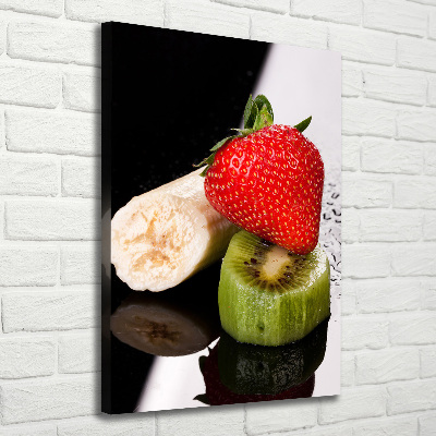 Verticale foto op canvas Fruit