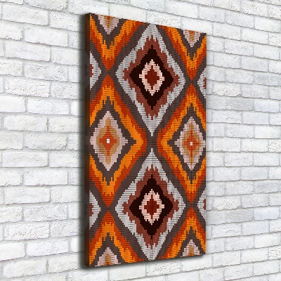 Verticale canvasfoto Retro achtergrond