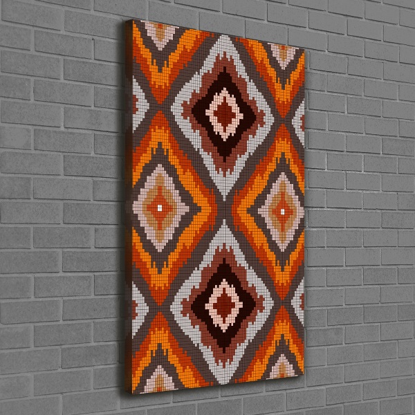 Verticale canvasfoto Retro achtergrond