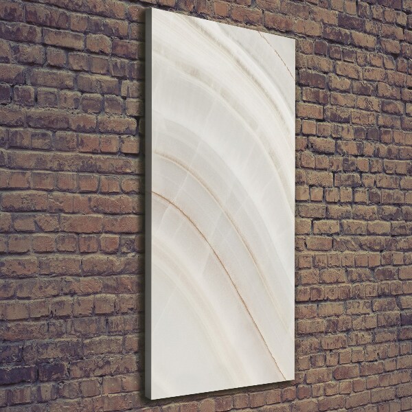 Verticaal schilderij op canvas Marmeren achtergrond