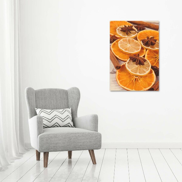 Verticale foto op canvas De geur van Kerstmis