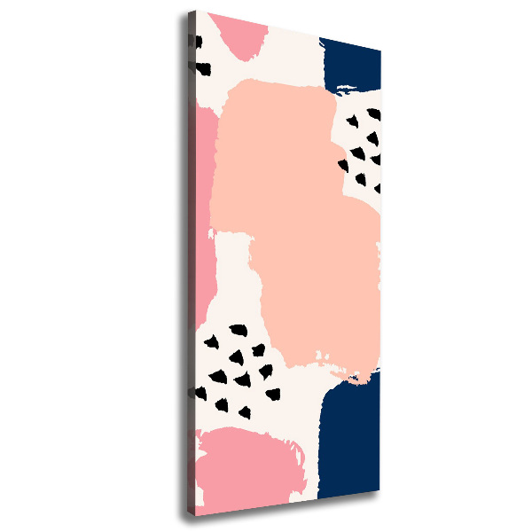 Verticaal canvasschilderij Abstracte achtergrond