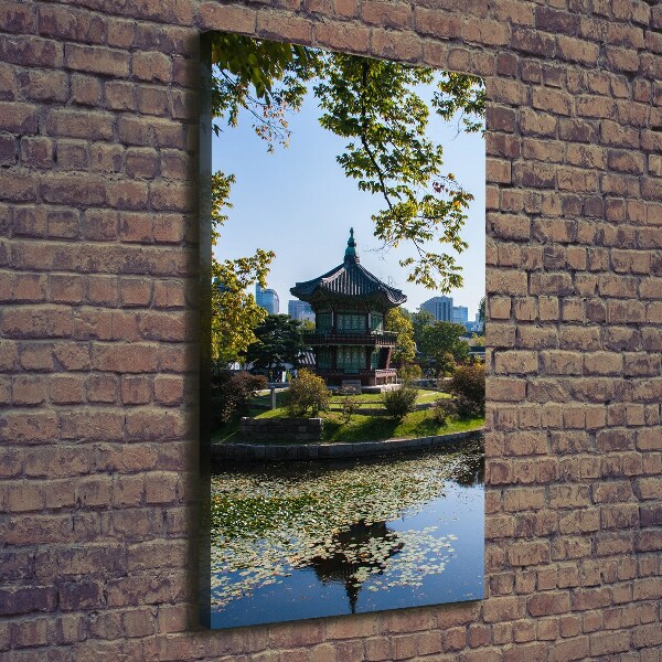 Verticale canvasfoto Zuid-Korea