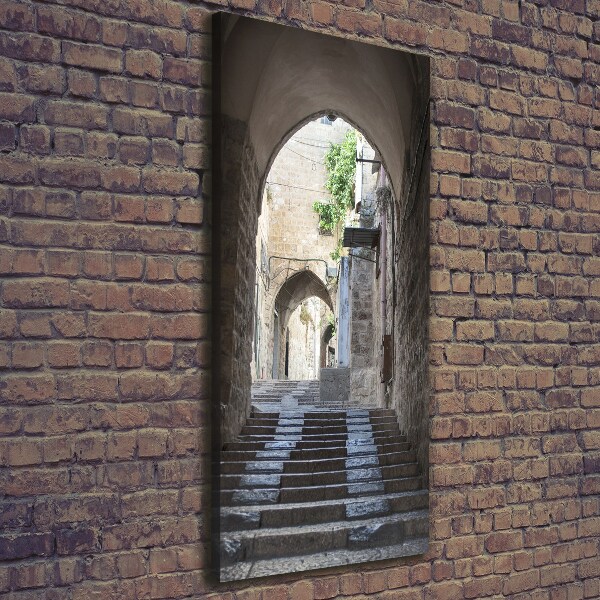 Verticaal schilderij op canvas Jeruzalem Israël