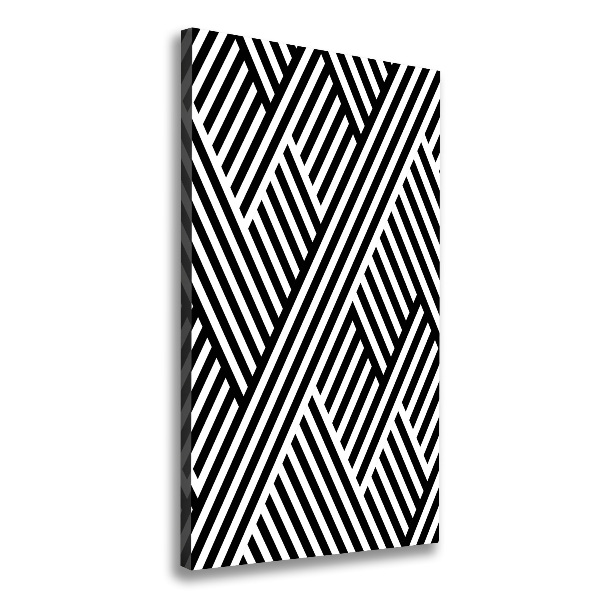 Verticaal canvasschilderij Geometrische achtergrond