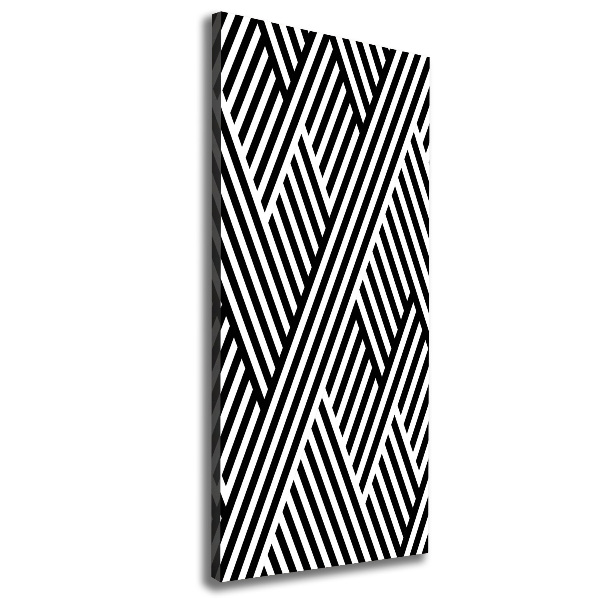 Verticaal canvasschilderij Geometrische achtergrond