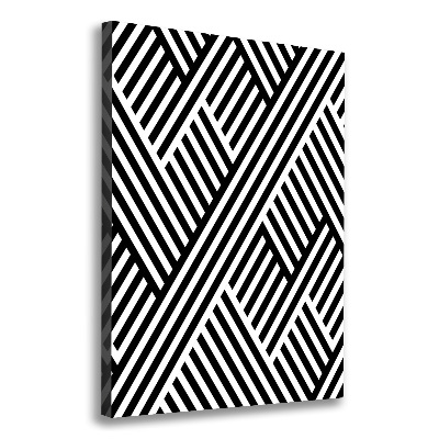 Verticaal canvasschilderij Geometrische achtergrond