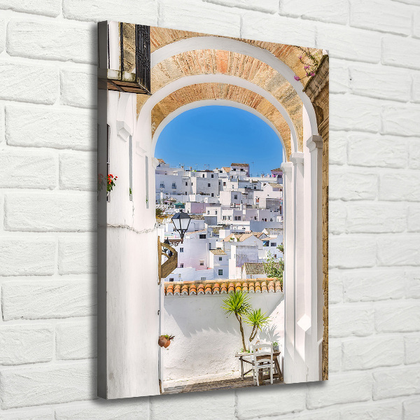 Verticaal schilderij op canvas Andalusië, Spanje