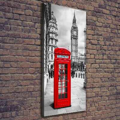 Verticale foto op canvas Londen, Engeland