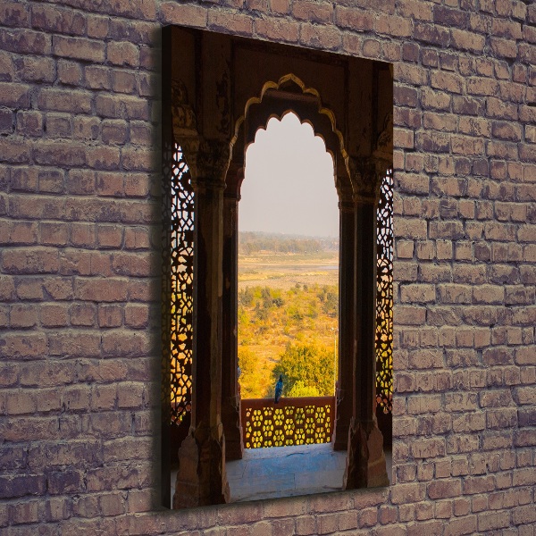 Verticale canvasfoto Agra Fort India
