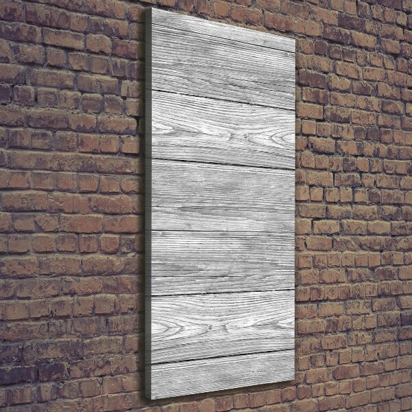Verticale foto op canvas Houten achtergrond