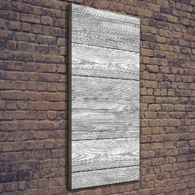 Verticale foto op canvas Houten achtergrond