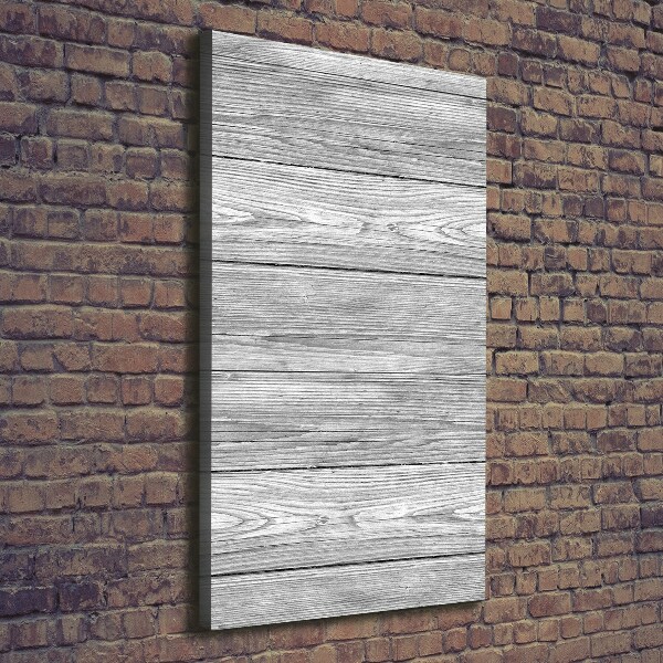 Verticale foto op canvas Houten achtergrond