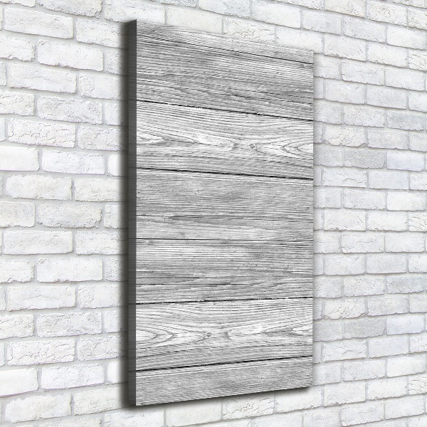 Verticale foto op canvas Houten achtergrond