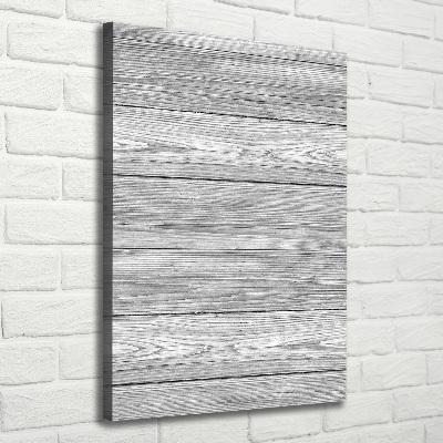 Verticale foto op canvas Houten achtergrond