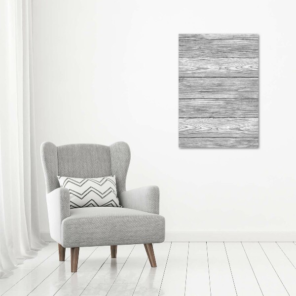 Verticale foto op canvas Houten achtergrond