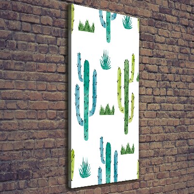 Verticale foto op canvas Cactussen