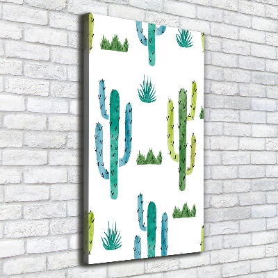 Verticale foto op canvas Cactussen