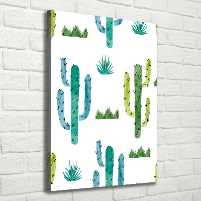 Verticale foto op canvas Cactussen