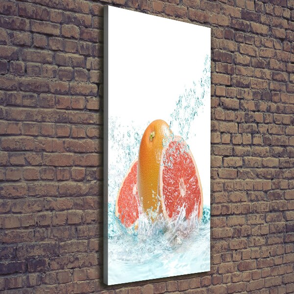 Verticale canvasfoto Grapefruits