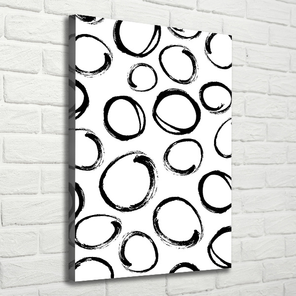 Verticaal schilderij op canvas Koliek